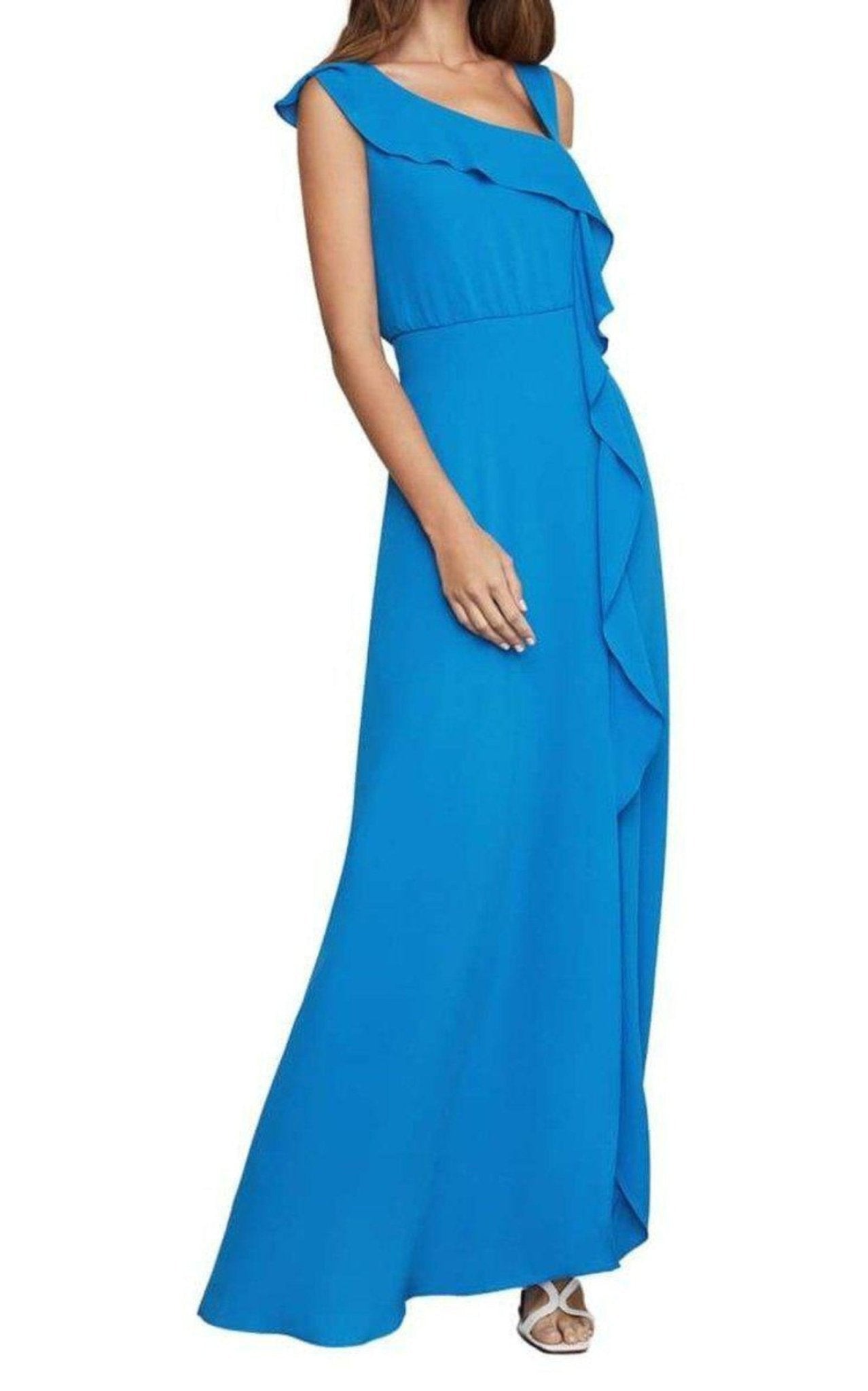 BCBGMAXAZRIA Asymmetric Neck Maxi Dress - Runway Catalog