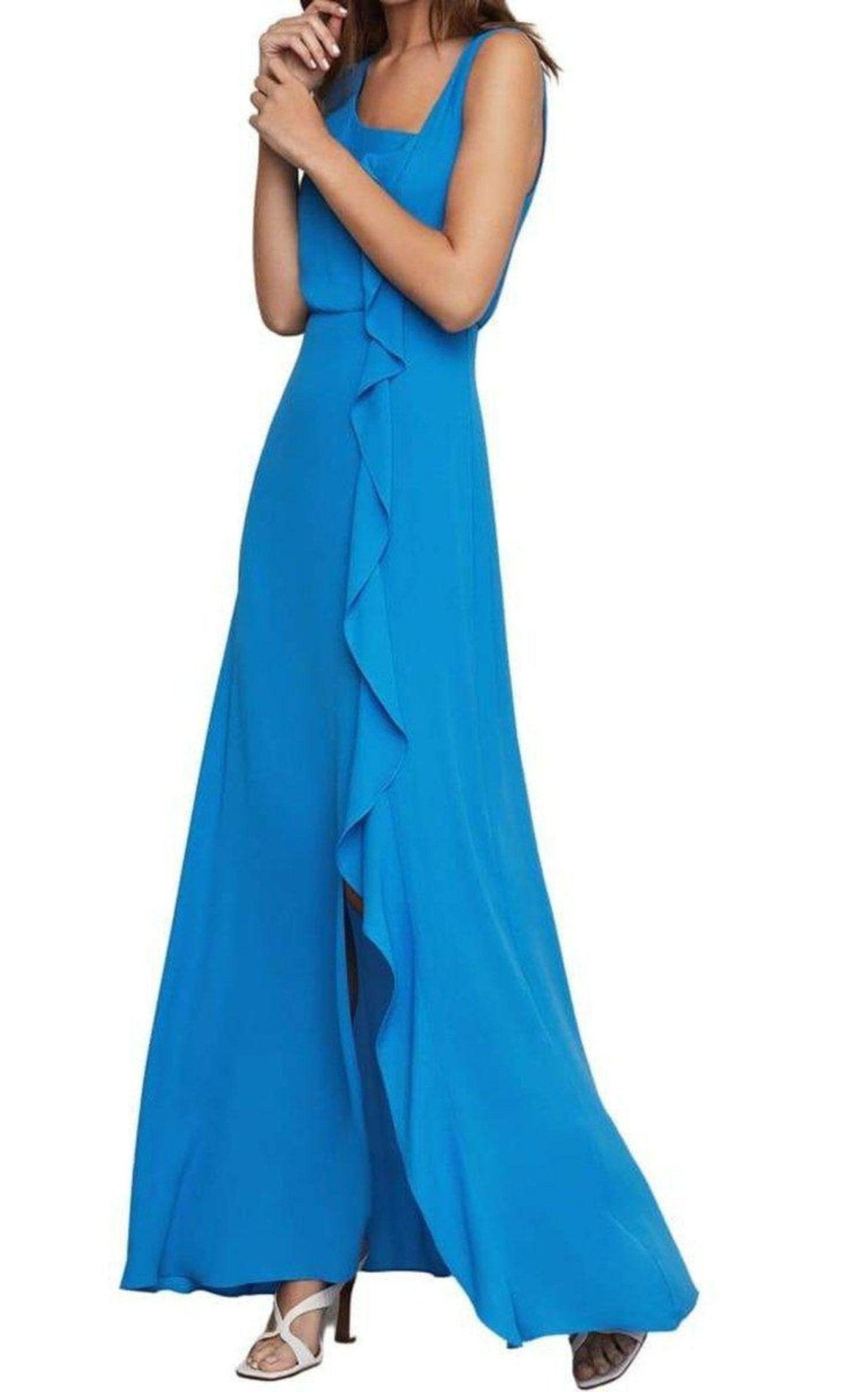 BCBGMAXAZRIA Asymmetric Neck Maxi Dress - Runway Catalog