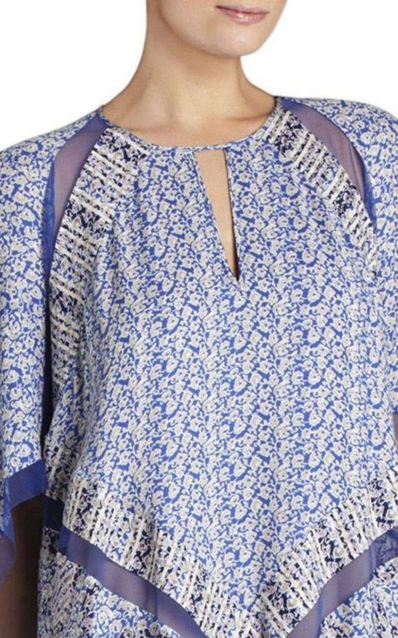 BCBGMAXAZRIA Bardot Printed Long Sleeve Dress - Runway Catalog