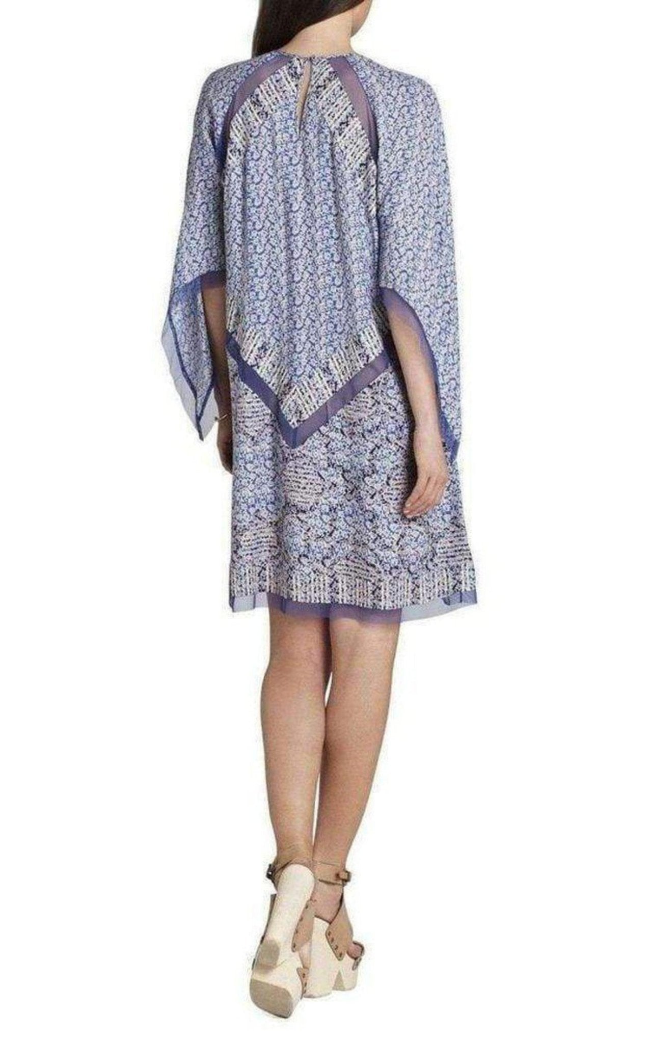 BCBGMAXAZRIA Bardot Printed Long Sleeve Dress - Runway Catalog