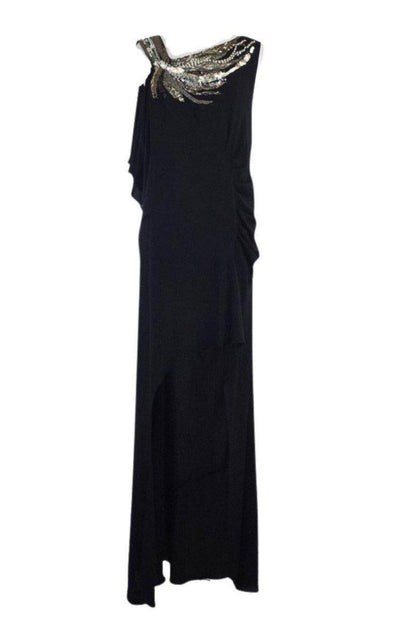 BCBGMAXAZRIA Beaded High Low Gown - Runway Catalog