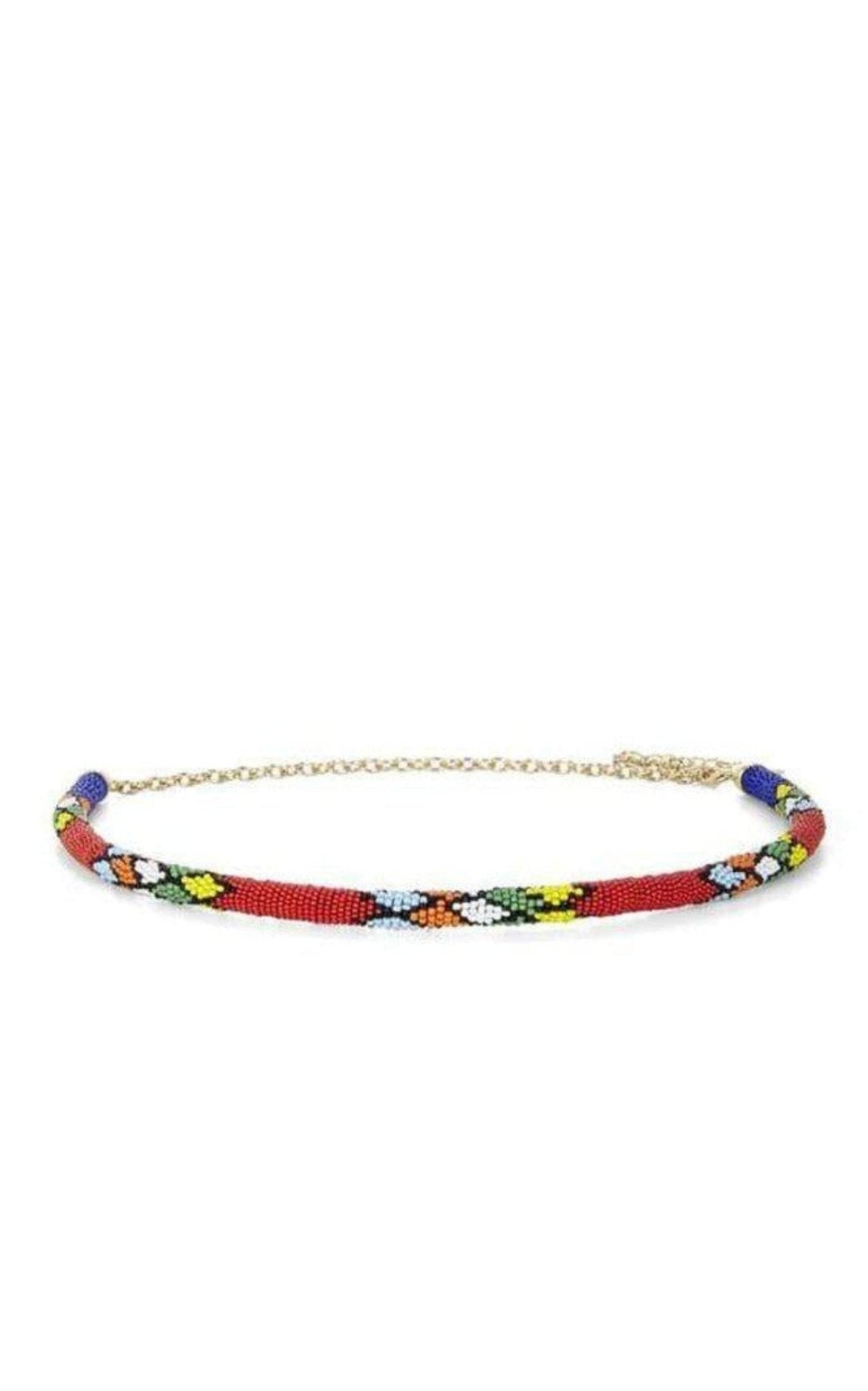 BCBGMAXAZRIA Beaded - Rope Waist Belt - Runway Catalog