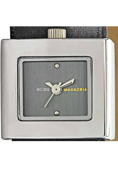 BG6344 with Grey Satin Leather Strap Watch BCBGMAXAZRIA