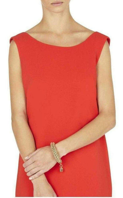 BCBGMAXAZRIA Box Beige Chain Bracelet - Runway Catalog