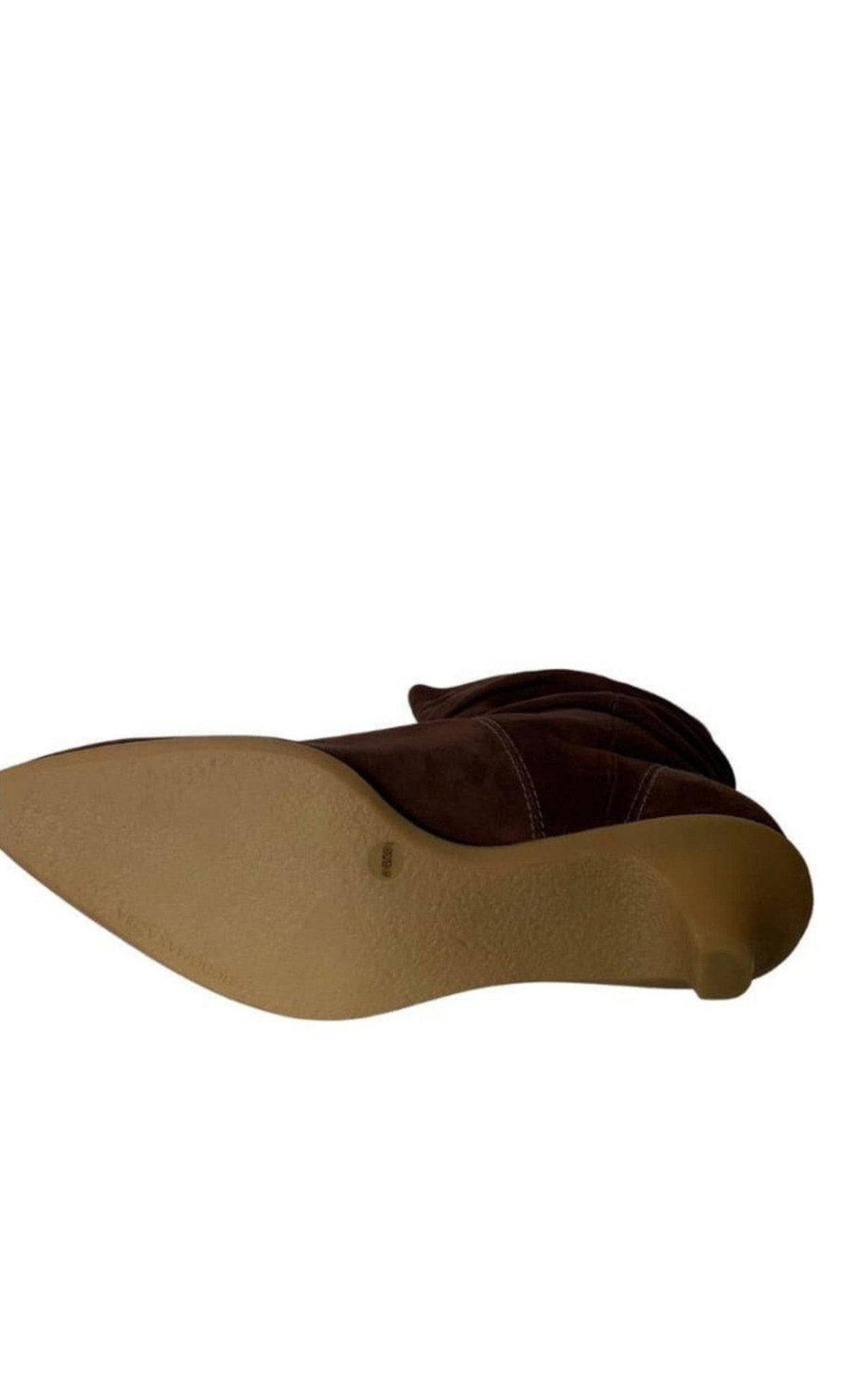 BCBGMAXAZRIA Brown Leather Boots - Runway Catalog