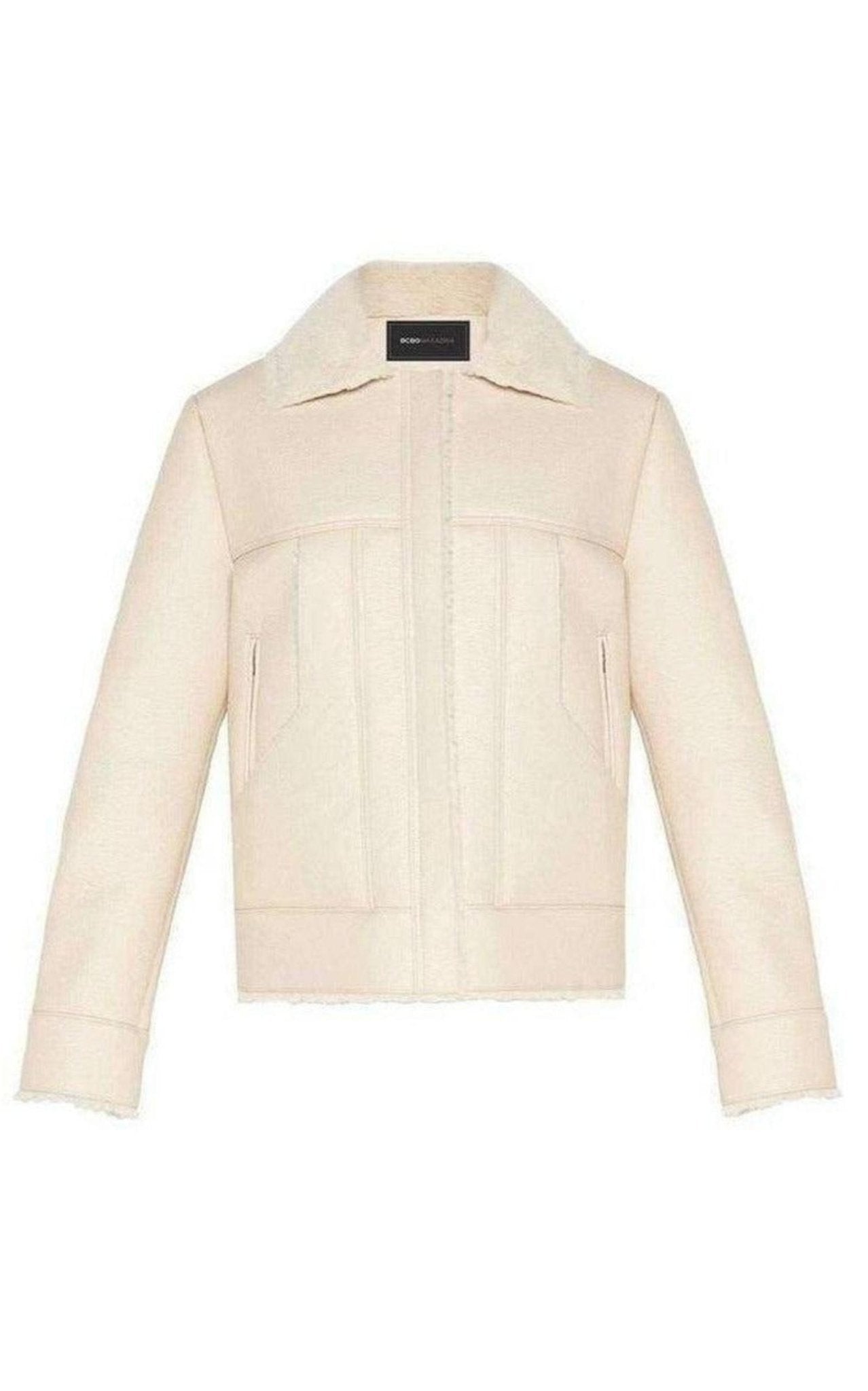 BCBGMAXAZRIA Carlton Faux Leather Aviator Jacket - Runway Catalog