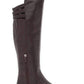 Central Brown Leather Riding Boots BCBGMAXAZRIA