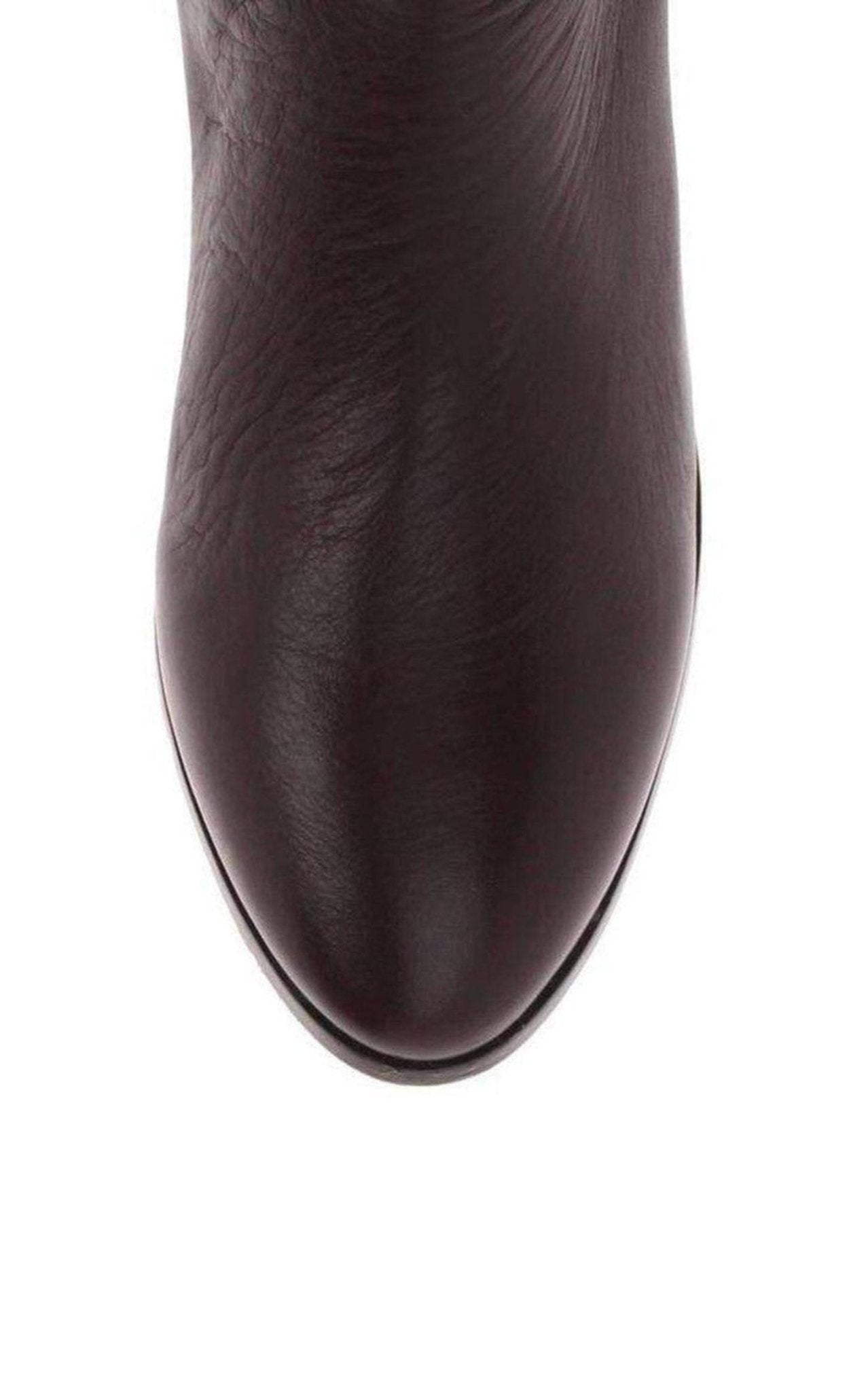 BCBGMAXAZRIA Central Brown Leather Riding Boots - Runway Catalog