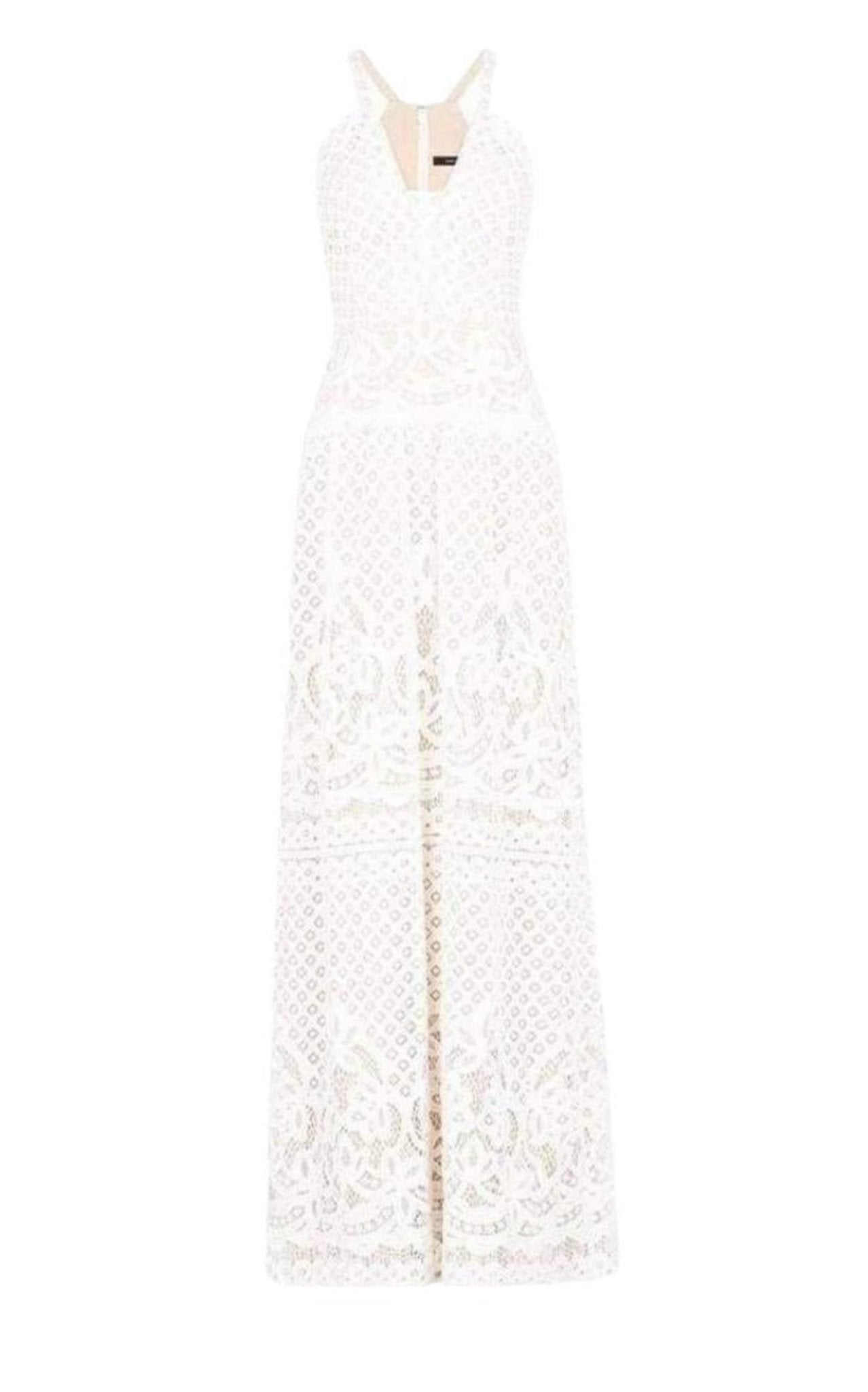 BCBGMAXAZRIA Christel Floral Lace Gown - Runway Catalog