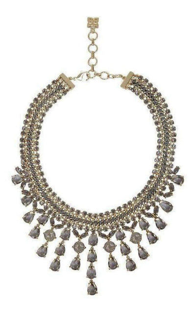 BCBGMAXAZRIA Corded Gemstone Necklace - Runway Catalog