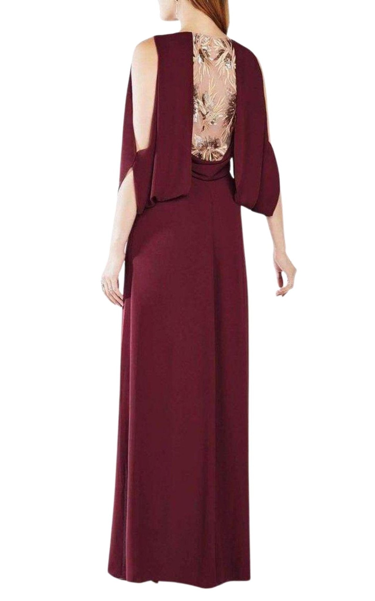 BCBGMAXAZRIA Cornelia Embroidered Sequin Gown - Runway Catalog