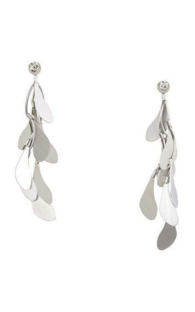 BCBGMAXAZRIA Delicate Leaf Earrings - Runway Catalog