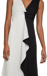 Draped Evening Gown BCBGMAXAZRIA