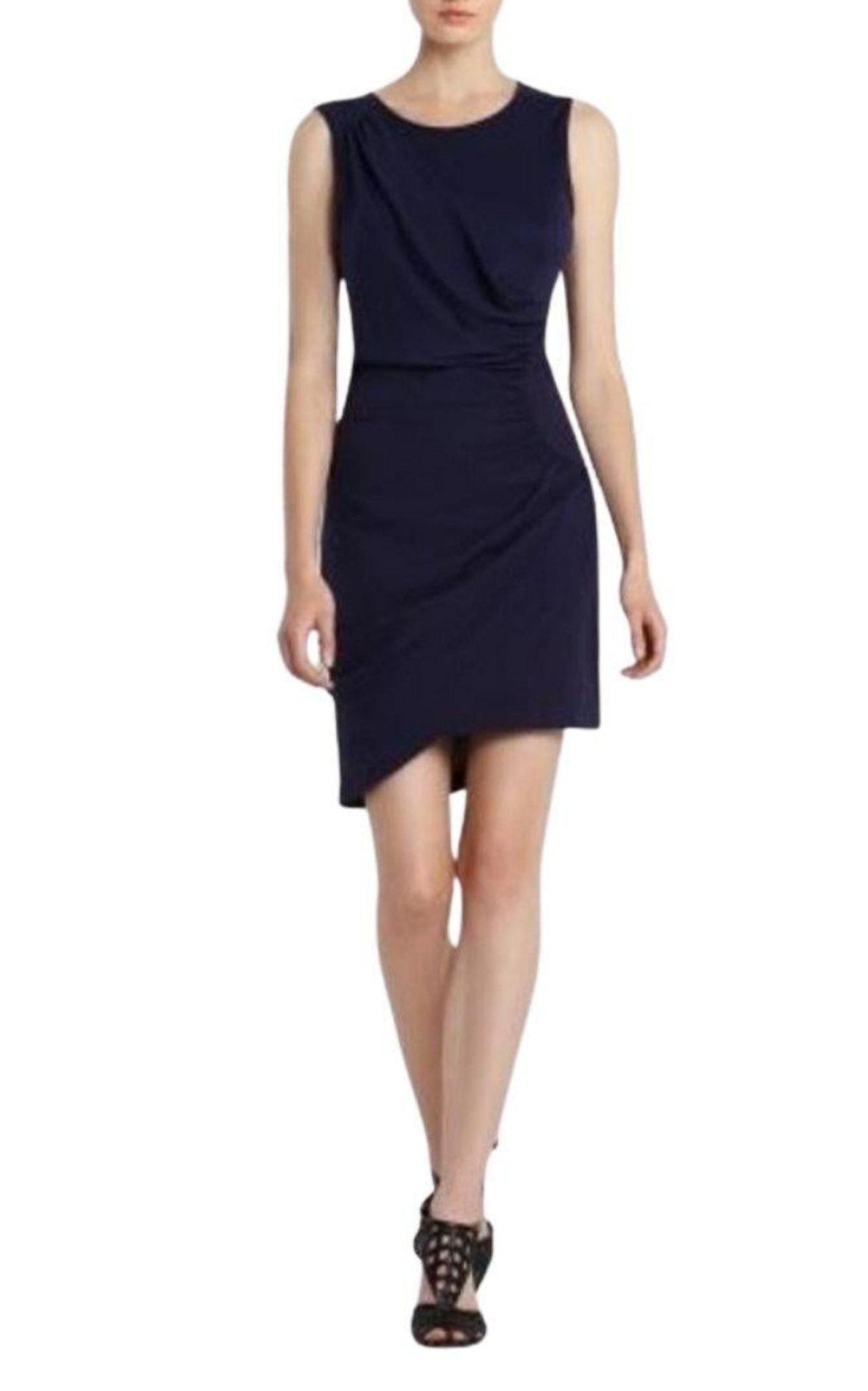 BCBGMAXAZRIA Draped Side Zipper Dress - Runway Catalog