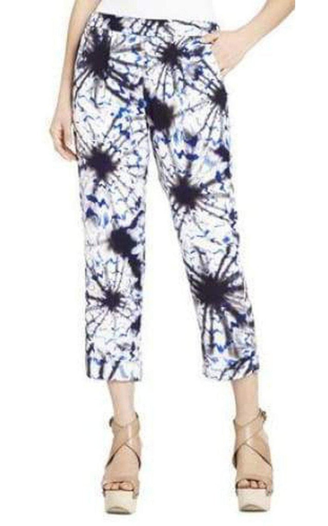 BCBGMAXAZRIA Easy Silk Trouser Pants - Runway Catalog