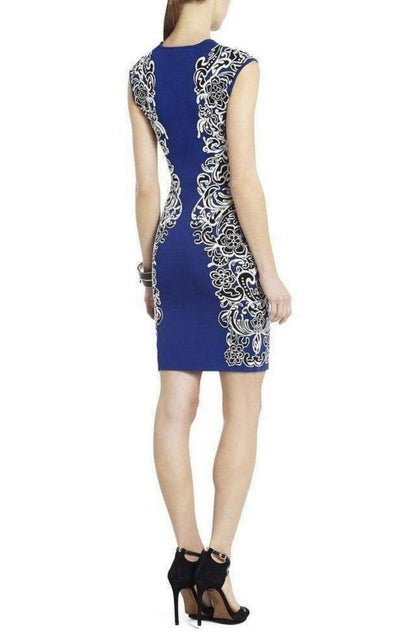 BCBGMAXAZRIA Ellena Jacquard Lace Dress - Runway Catalog
