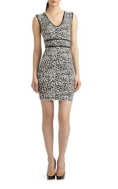 BCBGMAXAZRIA Fancy Leopard Cocktail Dress - Runway Catalog