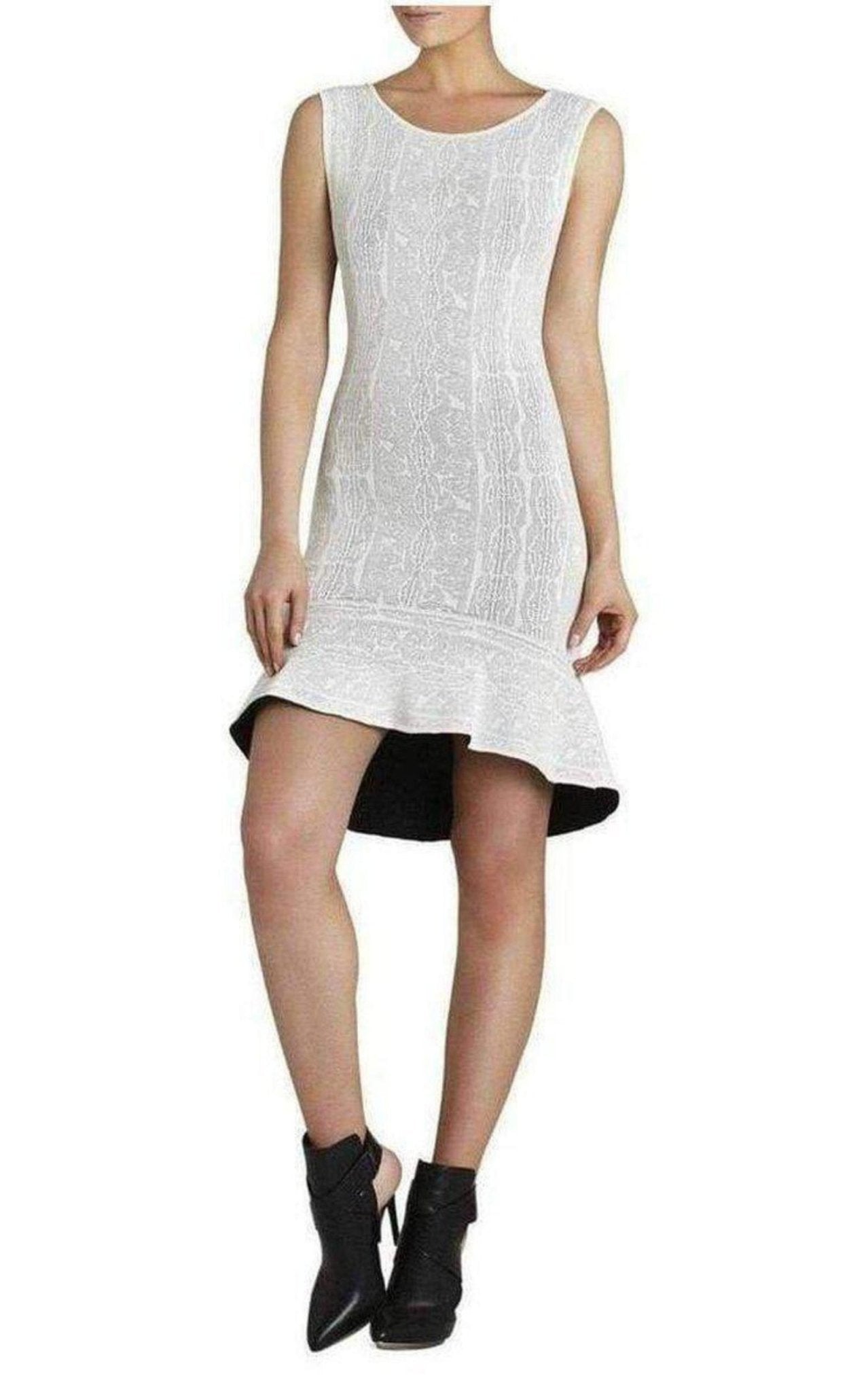 BCBGMAXAZRIA Faye Jacquard Dress - Runway Catalog