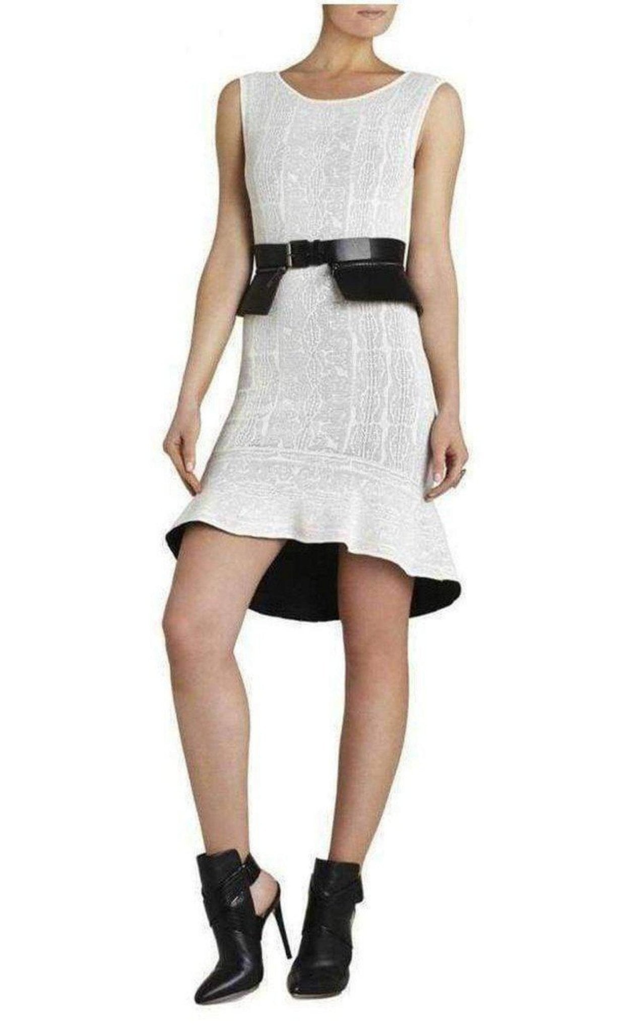 BCBGMAXAZRIA Faye Jacquard Dress - Runway Catalog