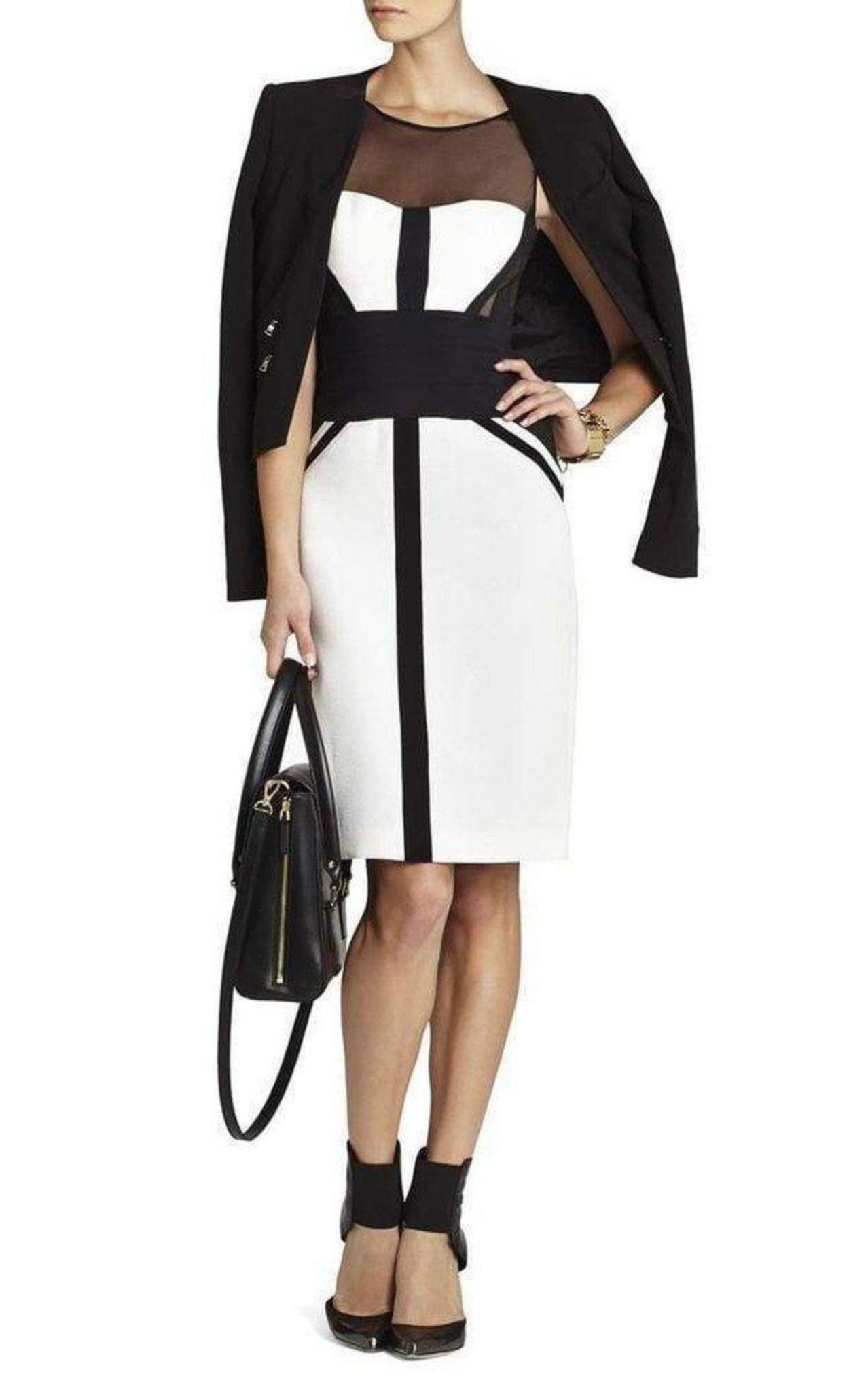 BCBGMAXAZRIA Fitted Sleeveless Dress - Runway Catalog