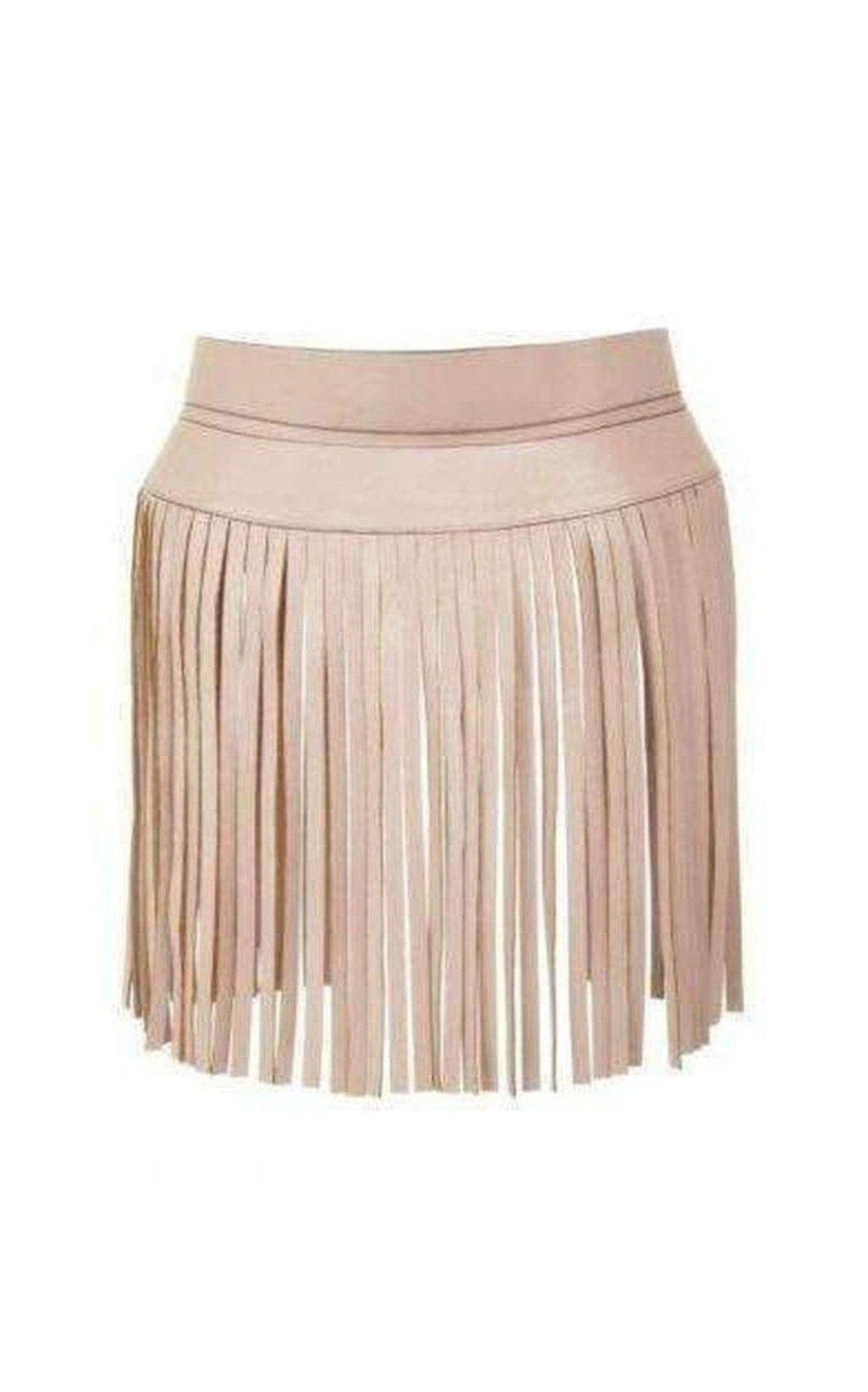 BCBGMAXAZRIA Fringe Contour Waist Belt - Runway Catalog
