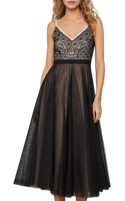 BCBGMAXAZRIA Geometric Floral Dress - Runway Catalog