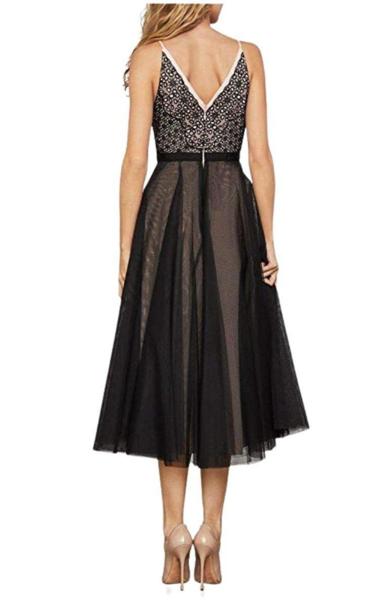 BCBGMAXAZRIA Geometric Floral Dress - Runway Catalog