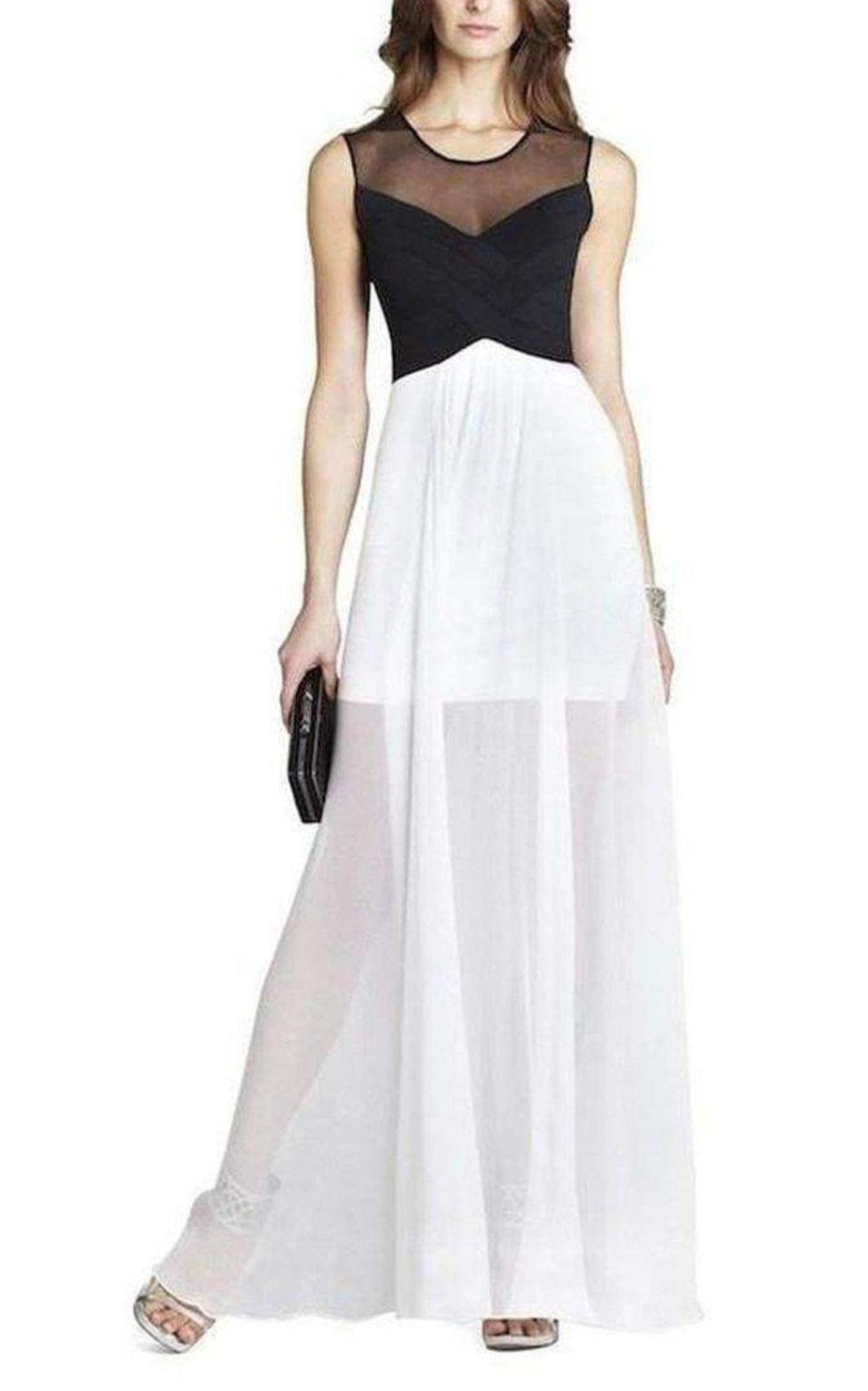 BCBGMAXAZRIA Giovanna Silk Blend Gown Dress - Runway Catalog