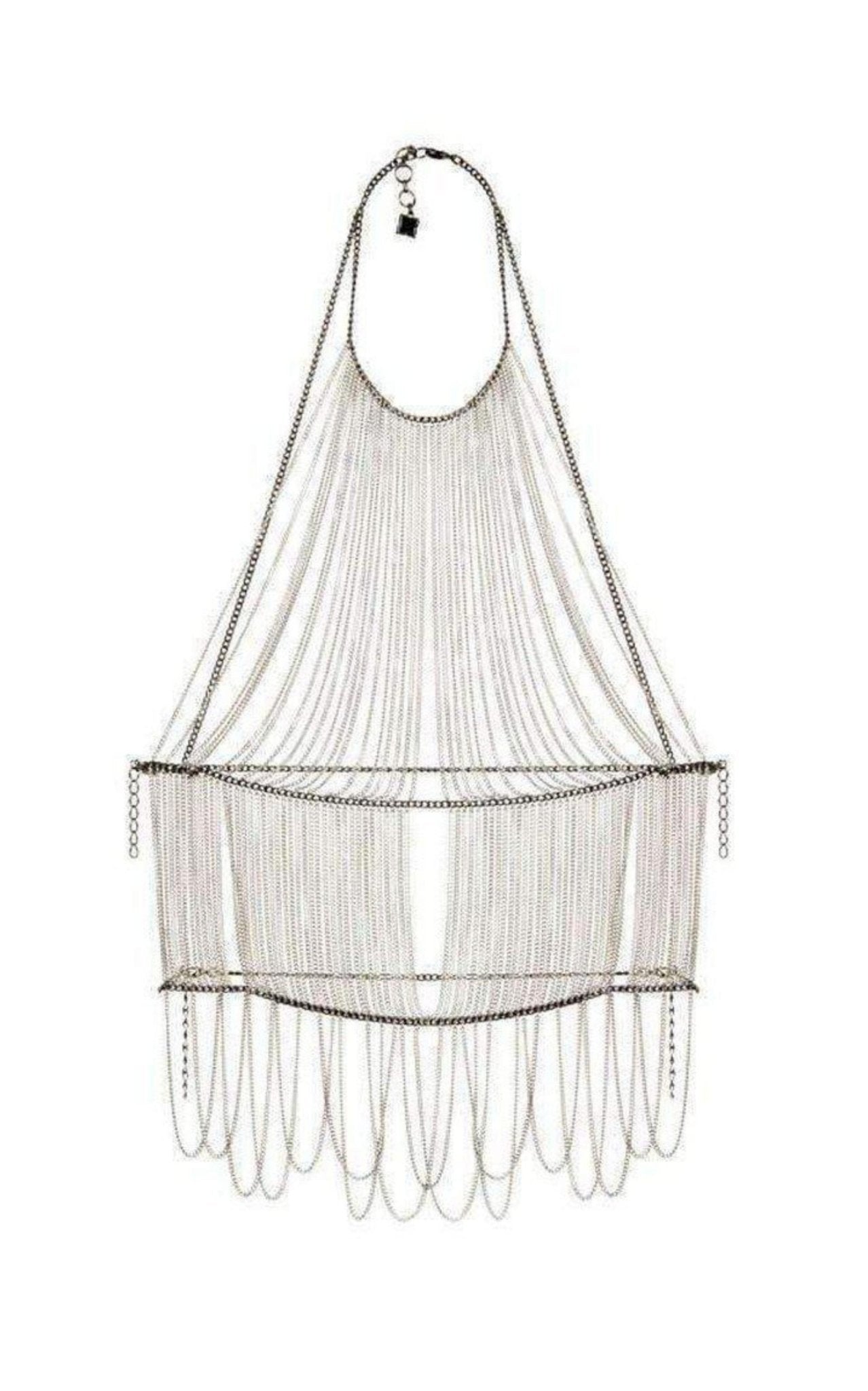 BCBGMAXAZRIA Halter Body Chain - Runway Catalog
