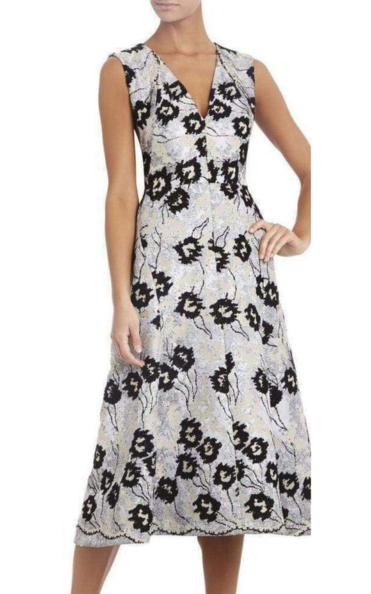 Jocelyn Jacquard Dress BCBGMAXAZRIA