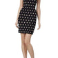 Jose Jacquard Cotton Blend Dress BCBGMAXAZRIA