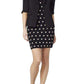 Jose Jacquard Cotton Blend Dress BCBGMAXAZRIA