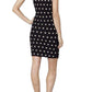 Jose Jacquard Cotton Blend Dress BCBGMAXAZRIA