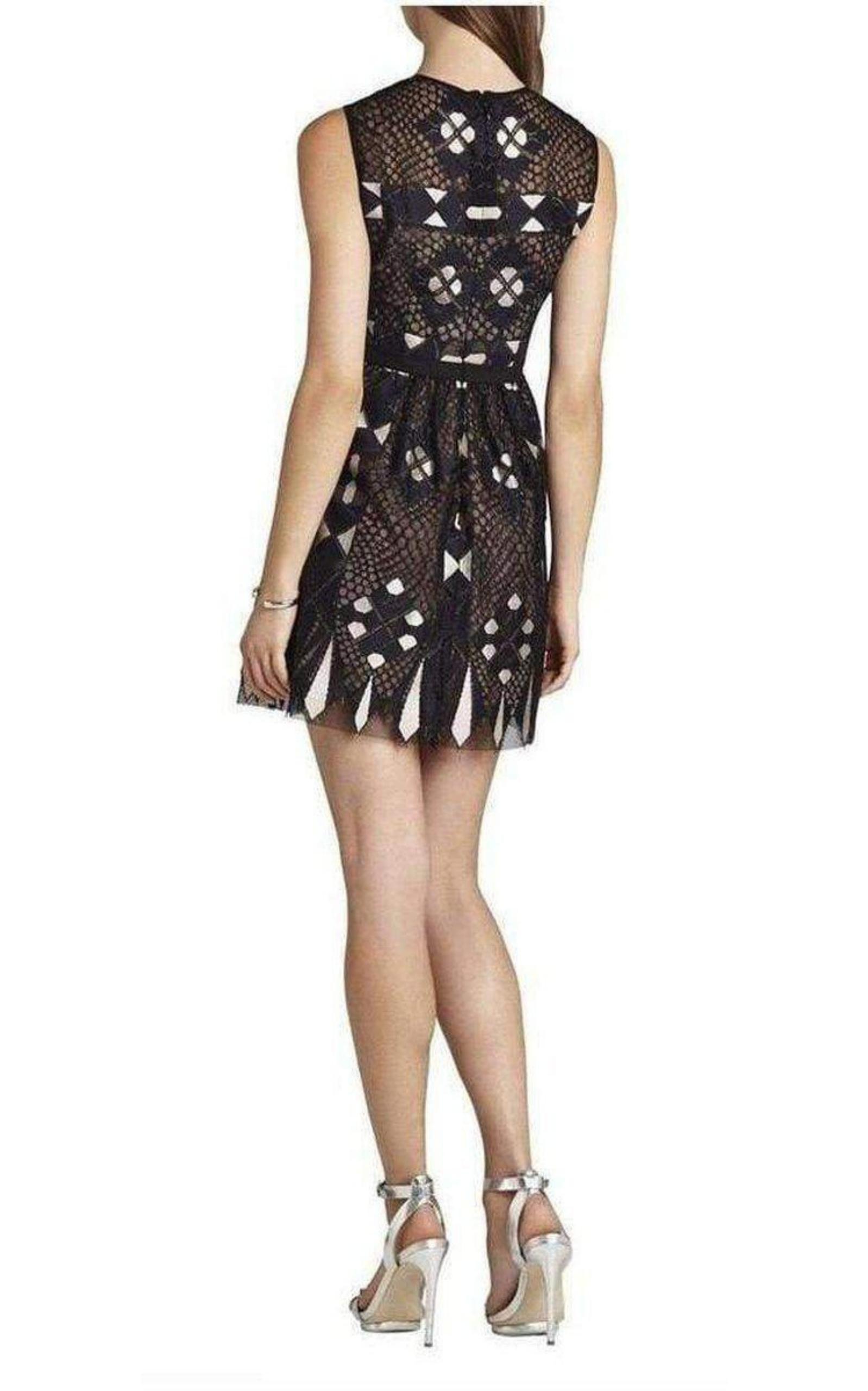 Kailey Sleeveless A-Line Dress BCBGMAXAZRIA