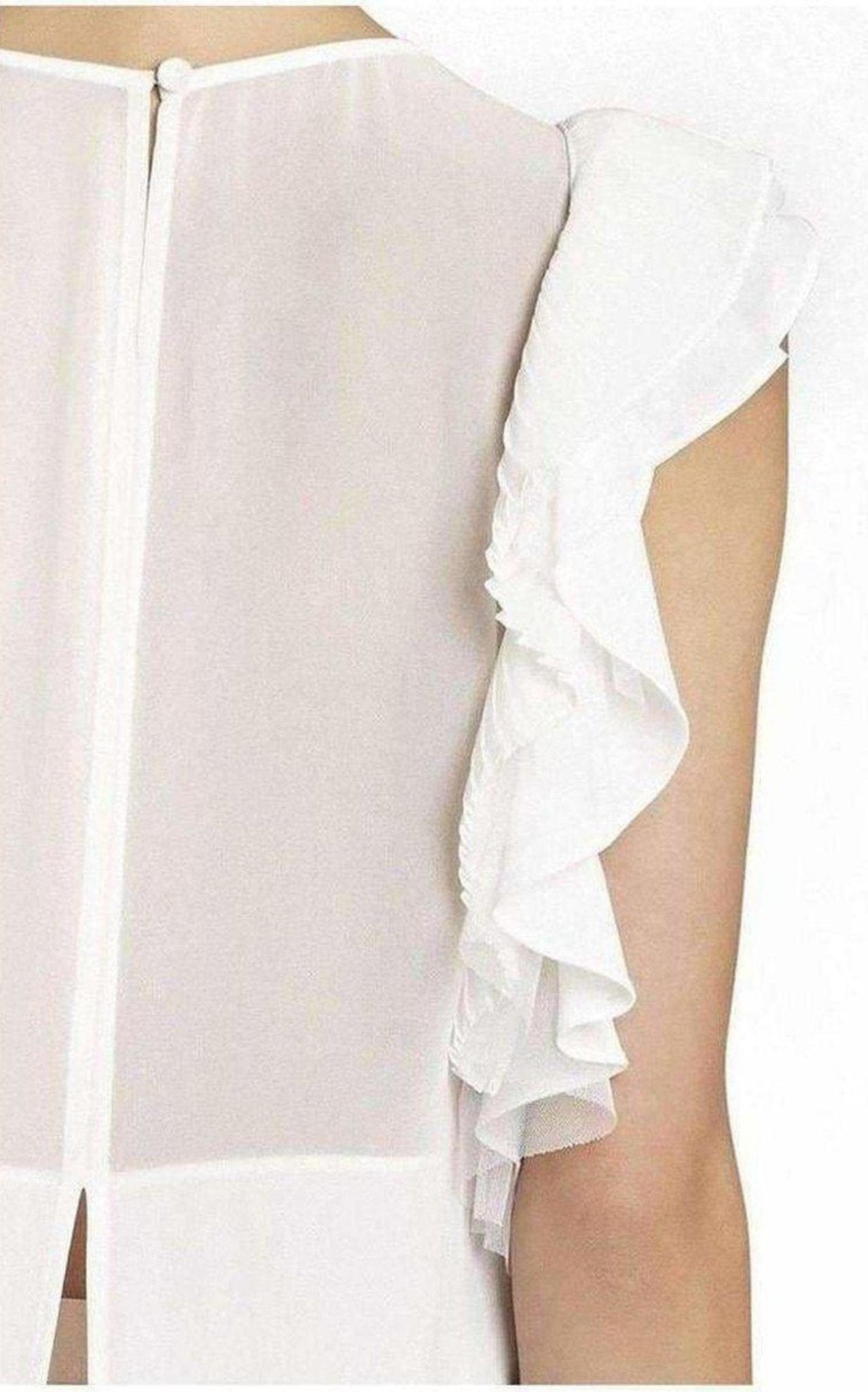 BCBGMAXAZRIA Katerina Ruffled Top - Runway Catalog