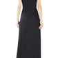 Kristine One-Shoulder Peplum Gown BCBGMAXAZRIA