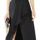 Kristine One-Shoulder Peplum Gown BCBGMAXAZRIA