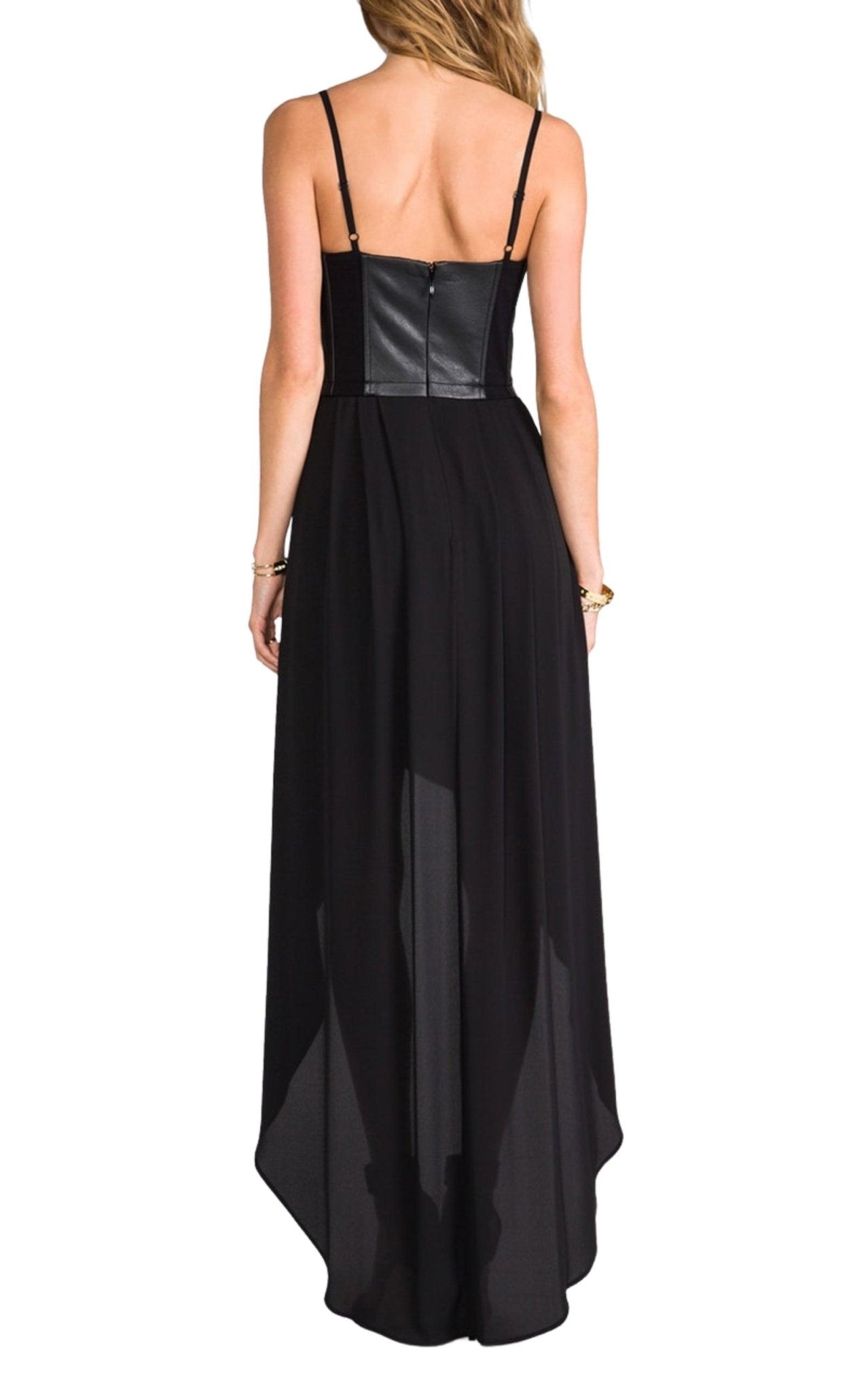 BCBGMAXAZRIA Leandra Bustier Draped Dress - Runway Catalog