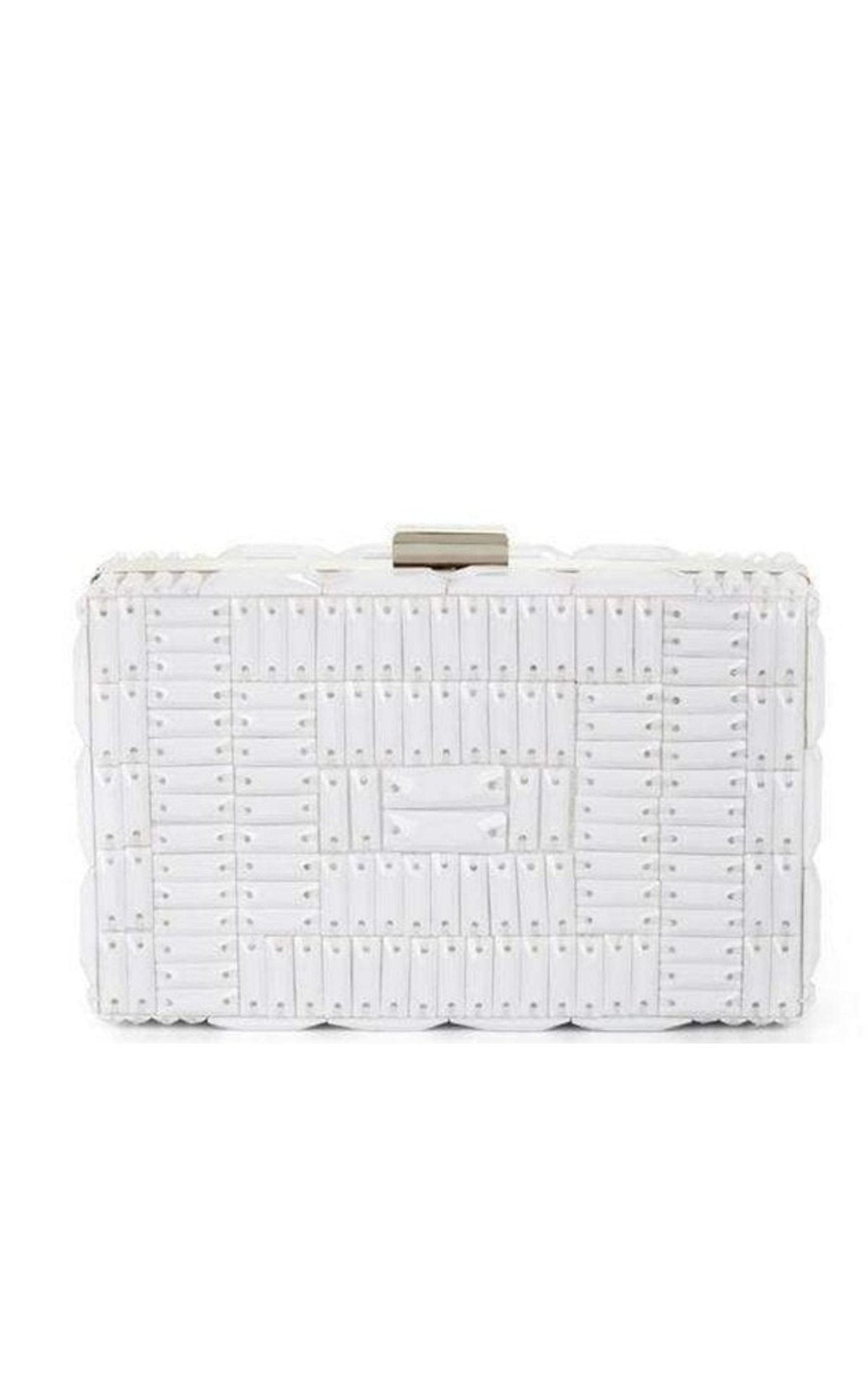 BCBGMAXAZRIA Lexi Large Beaded Box Clutch - Runway Catalog