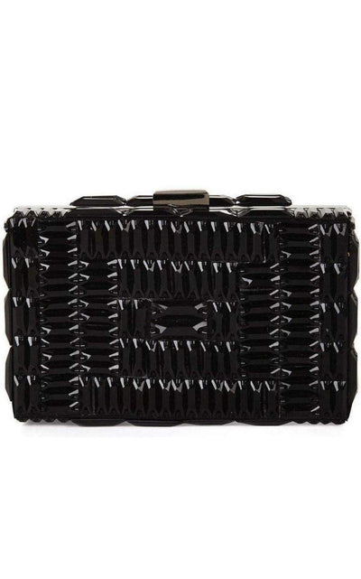 BCBGMAXAZRIA Lexi Large Beaded Box Clutch - Runway Catalog