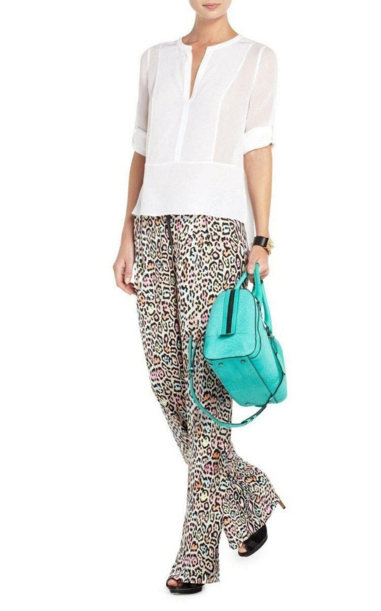 BCBGMAXAZRIA Liberty Silk Top - Runway Catalog