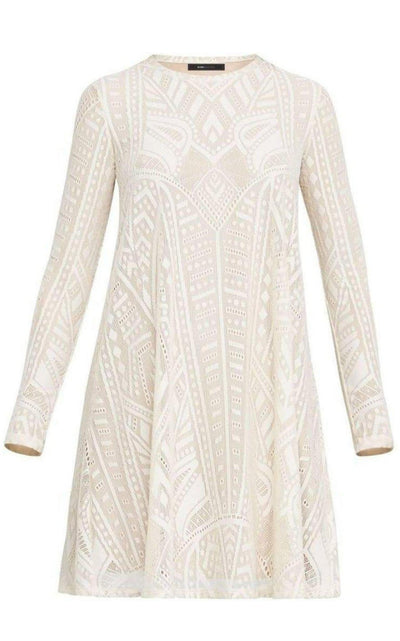 BCBGMAXAZRIA Long - Sleeve Lace Dress - Runway Catalog