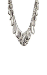 Looped Chained Necklace BCBGMAXAZRIA