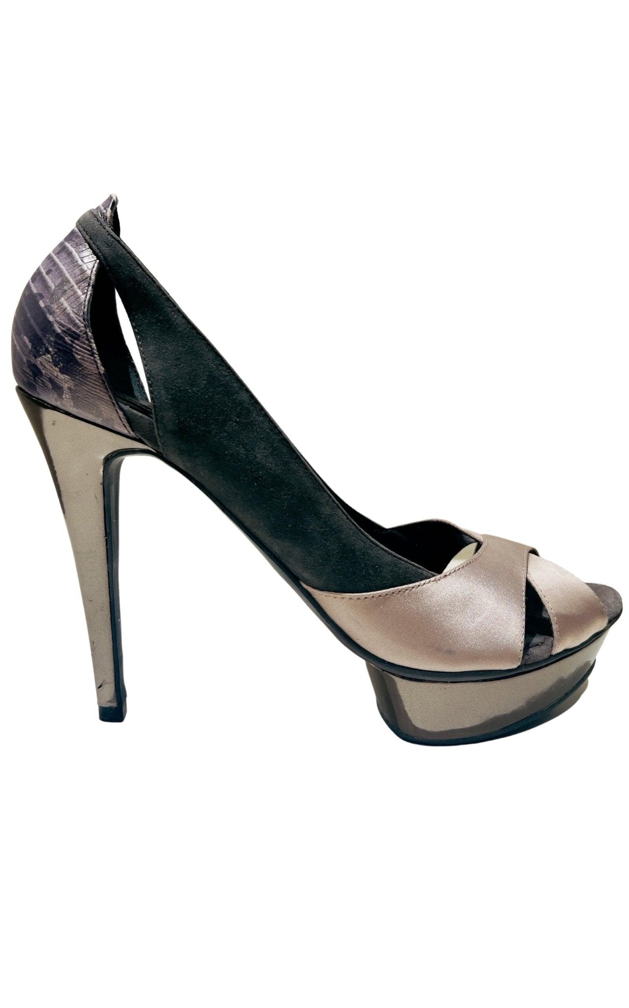 BCBGMAXAZRIA Metal - Heel and Platform Pump - Runway Catalog