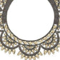 Metal-Spike Bib Necklace BCBGMAXAZRIA