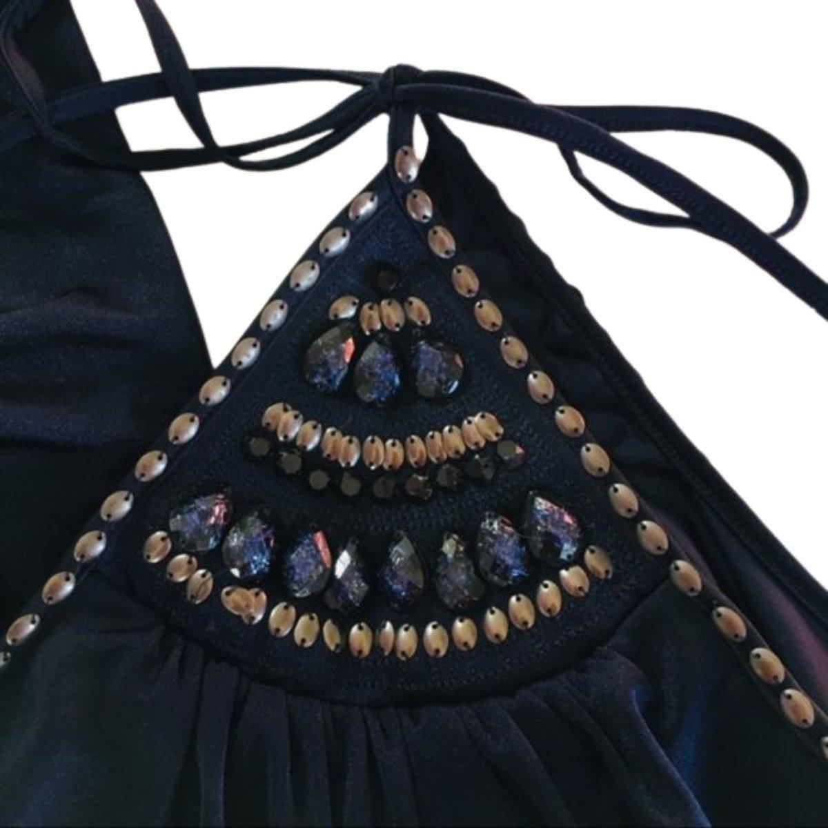 BCBGMAXAZRIA Navy One Shoulder Dress - Runway Catalog