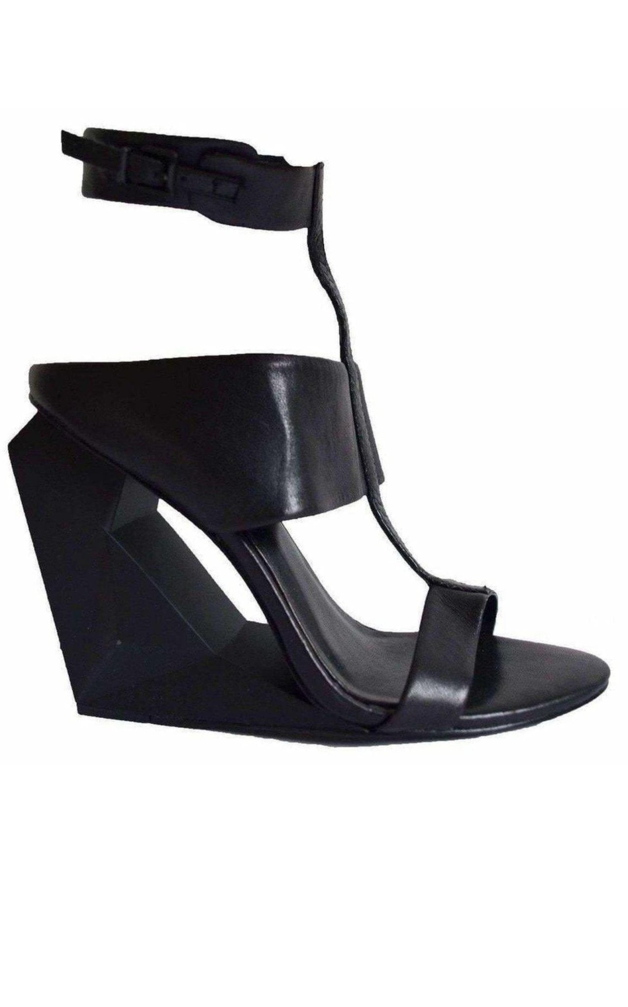 BCBGMAXAZRIA Noella Cutout Wedge Sandal - Runway Catalog