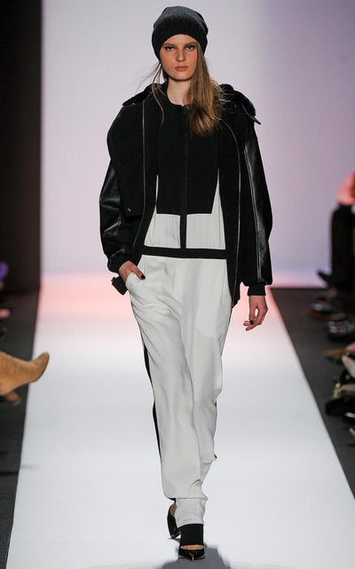 BCBGMAXAZRIA Patricia Color - blocked Jumpsuit - Runway Catalog