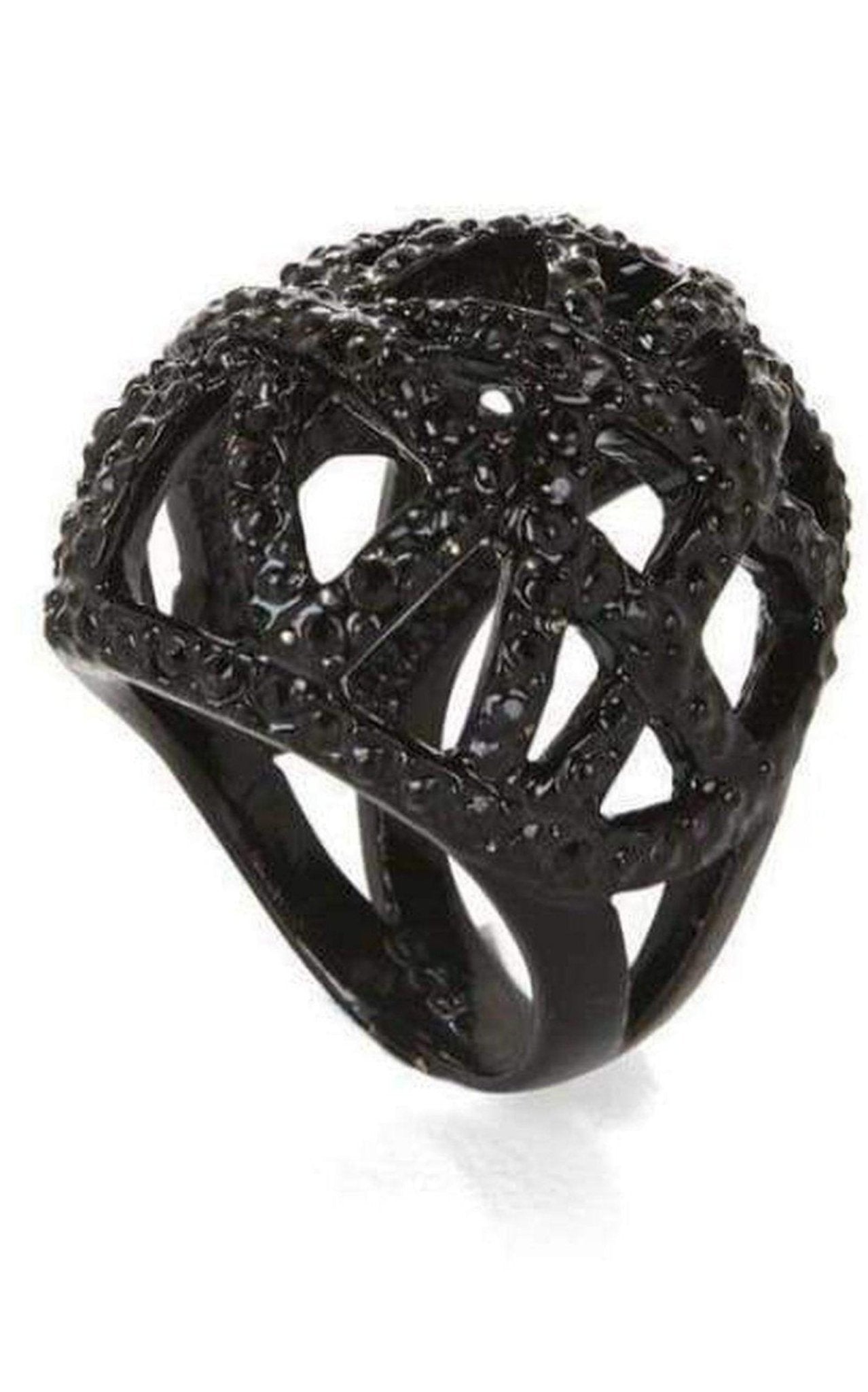 BCBGMAXAZRIA Pave Cage Ring - Runway Catalog