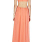 Plunging V-Neck Cutout Gown BCBGMAXAZRIA